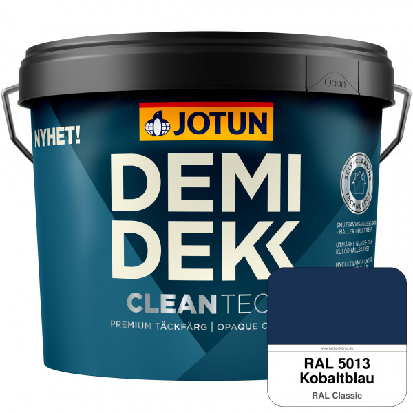 DEMIDEKK Cleantech (ehemals Demidekk Optimal, Demidekk Ultimate Täckfärg) - Deckende Holzfarbe für A