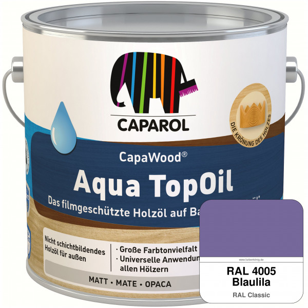 CapaWood® AquaTopOil (RAL 4005 Blaulila)