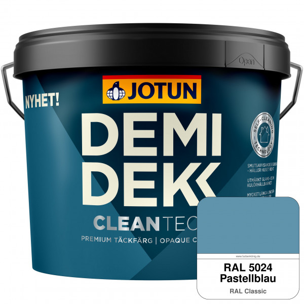 DEMIDEKK Cleantech (ehemals Demidekk Optimal, Demidekk Ultimate Täckfärg) - Deckende Holzfarbe für A