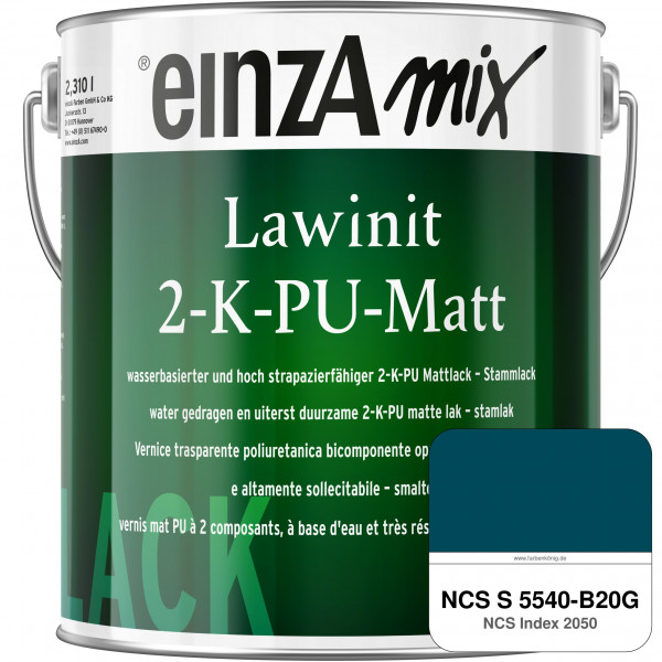 einzA Lawinit 2-K-PU Matt Stammlack (NCS S 5540-B20G)