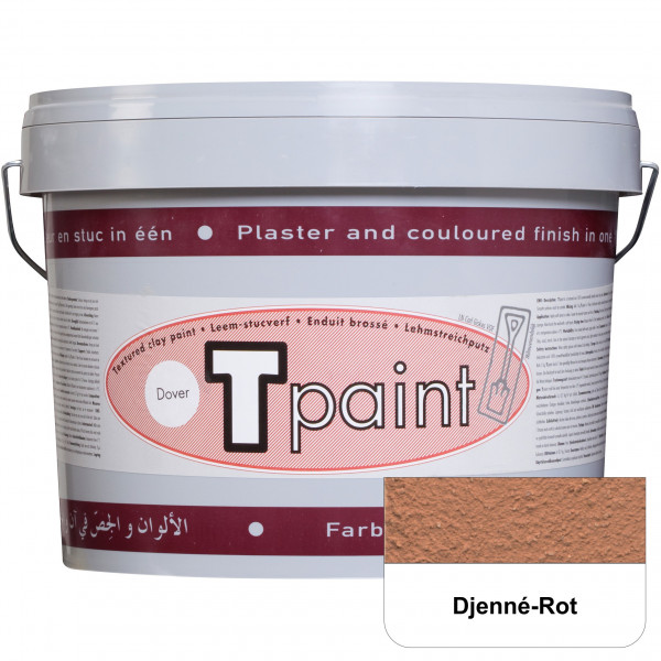 T-PAINT Lehmstreichputz - Djenné-Rot