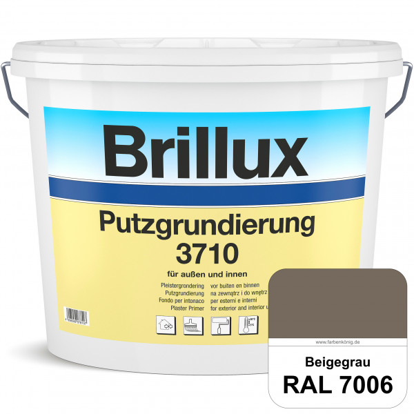 Putzgrundierung 3710 (RAL 7006 Beigegrau) Wetterbeständige & quarzhaltige Grundierfarbe auf Dispersi