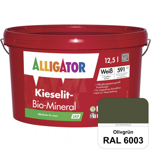 Kieselit-Bio-Mineral LKF (RAL 6003 Olivgrün)