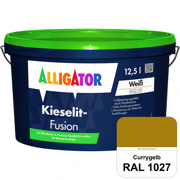 Kieselit Fusion (RAL 1027 Currygelb)