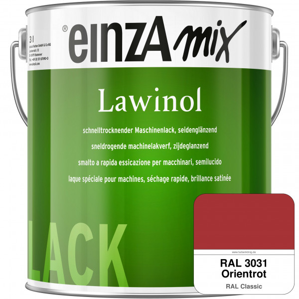 einzA Lawinol seidenglänzend (RAL 3031 Orientrot)