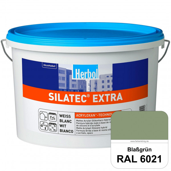 Silatec Extra (RAL 6021 Blassgrün) Siliconharz-Hybrid-Fassadenfarbe