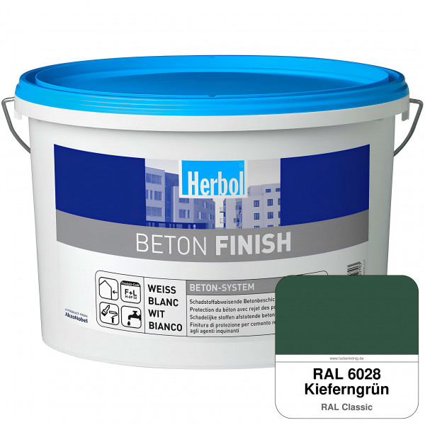 Beton Finish (RAL 6028 Kieferngrün)