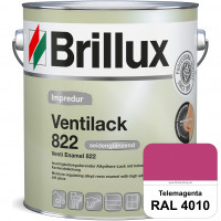 Impredur Ventilack 822 (RAL 4010 Telemagenta) Seidenglanzlack (lösemittelhaltig) Fenster & Türen inn