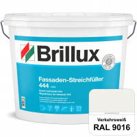 Fassaden-Streichfüller 444 (RAL 9016 Verkehrsweiß) Faserverstärkter Streichfüller mit rissverschlämm