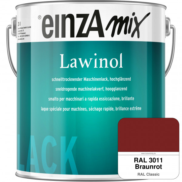 einzA Lawinol hochglänzend (RAL 3011 Braunrot)