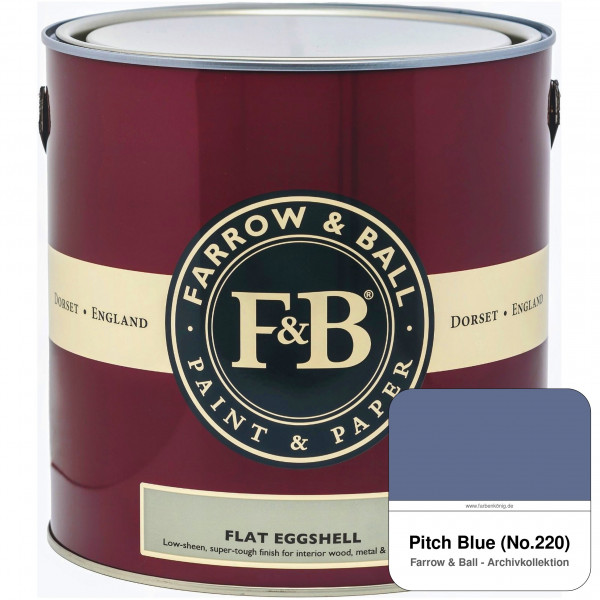 Flat Eggshell (Pitch Blue No. 220)