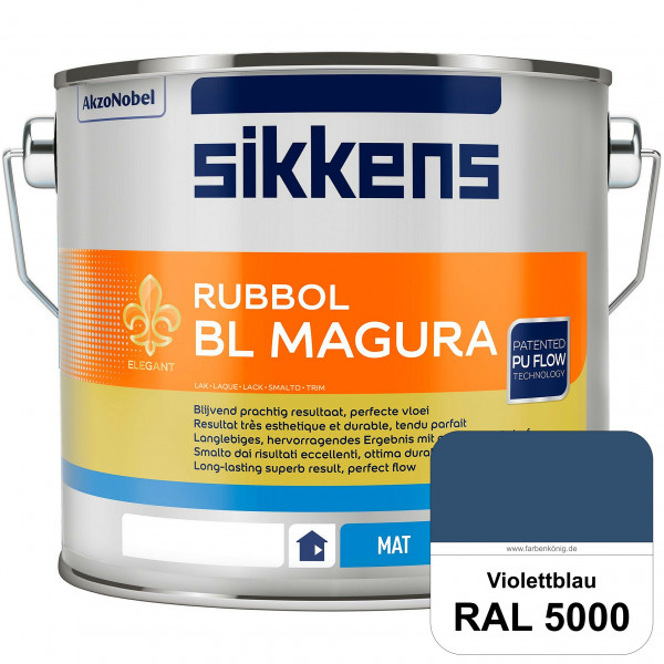 Rubbol BL Magura (RAL 5000 Violettblau) matter PU-Lack (wasserbasiert) innen & außen