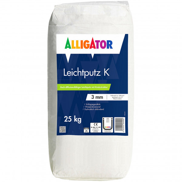 Leichtputz K 3 mm (Weiß)