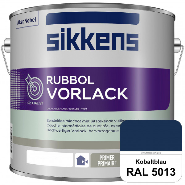 Rubbol Vorlack (RAL 5013 Kobaltblau) Aromatenfreier Vorlack der Spitzenklasse (außen & innen)