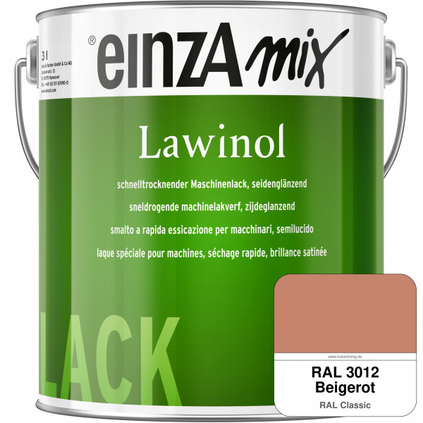 einzA Lawinol seidenglänzend (RAL 3012 Beigerot)