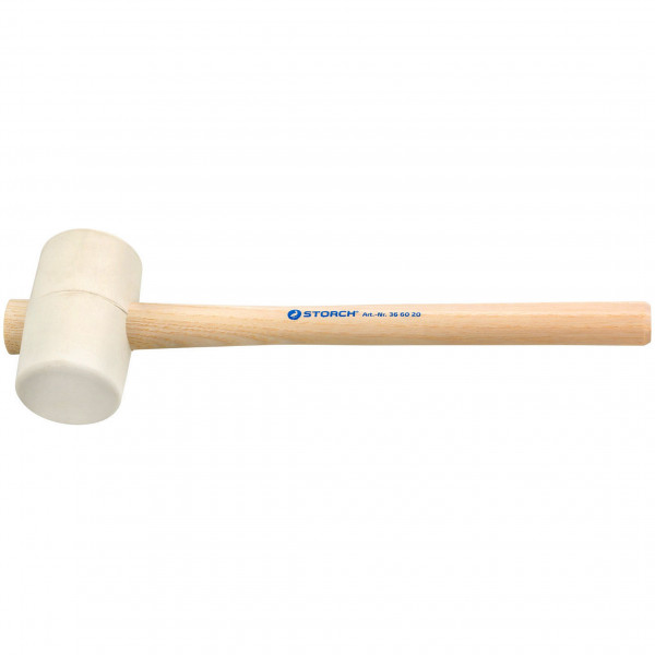 Gummihammer weiß