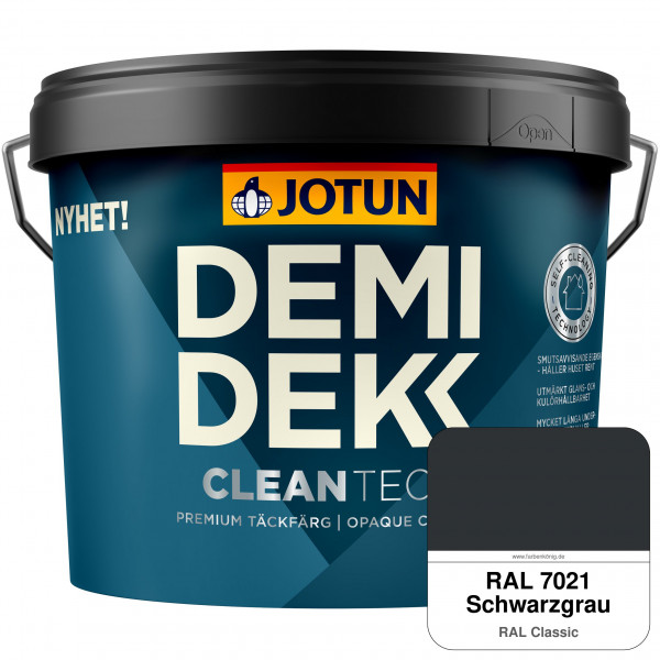 DEMIDEKK Cleantech (ehemals Demidekk Optimal, Demidekk Ultimate Täckfärg) - Deckende Holzfarbe für A