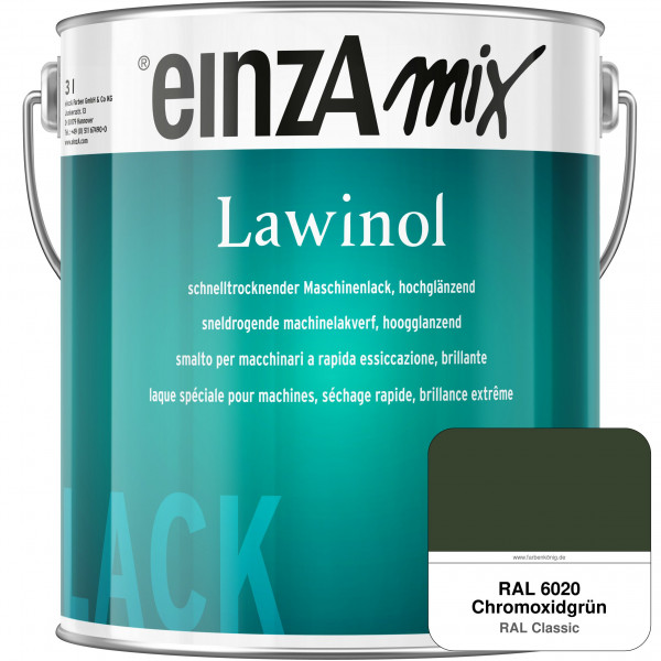 einzA Lawinol hochglänzend (RAL 6020 Chromoxidgrün)