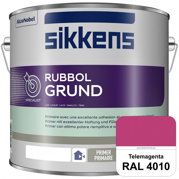 Rubbol Grund (RAL 4010 Telemagenta) Seidenmatte Grund- und Zwischenbeschichtung auf Kunstharzbasis (