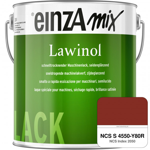 einzA Lawinol seidenglänzend (NCS S 4550-Y80R)