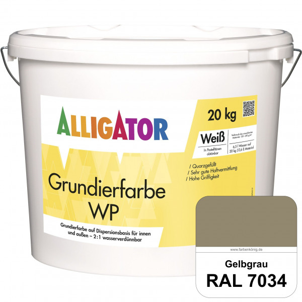Grundierfarbe WP (RAL 7034 Gelbgrau)
