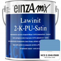 einzA Lawinit 2-K-PU Satin Stammlack (NCS S 2040-R90B)