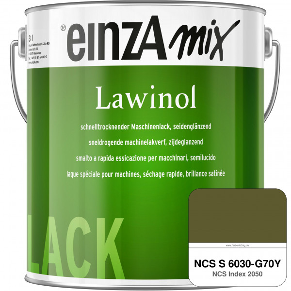 einzA Lawinol seidenglänzend (NCS S 6030-G70Y)