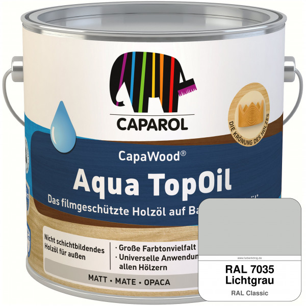 CapaWood® AquaTopOil (RAL 7035 Lichtgrau)