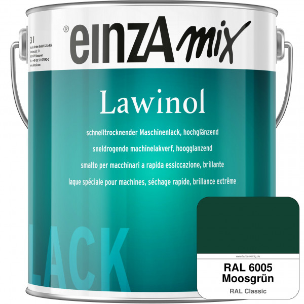 einzA Lawinol hochglänzend (RAL 6005 Moosgrün)