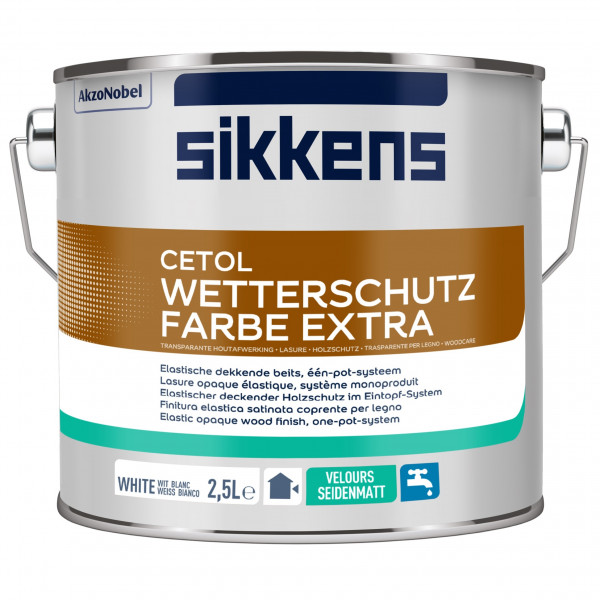Cetol Wetterschutzfarbe Extra weiß