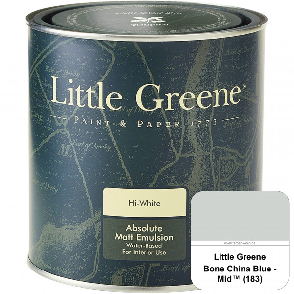 Absolute Matt Emulsion (183 Bone China Blue - Mid)
