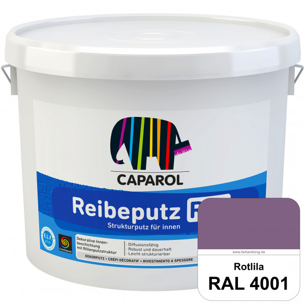 Reibeputz R 30 (RAL 4001 Rotlila) Dekorputze für dekorative Innenbeschichtungen