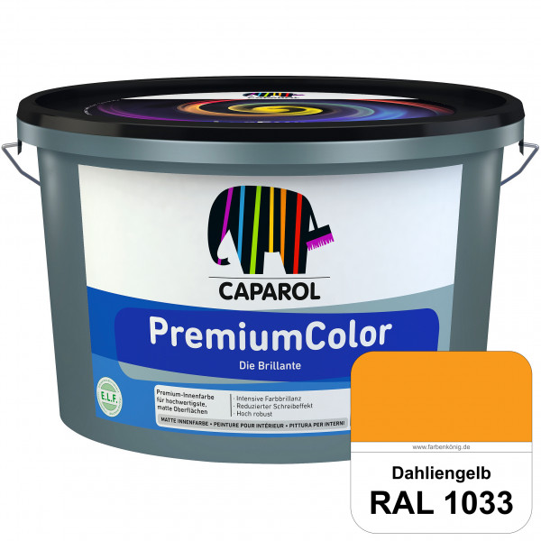 PremiumColor (RAL 1033 Dahliengelb) Premium Farbbrillanz & hohe Strapazierfähigkeit