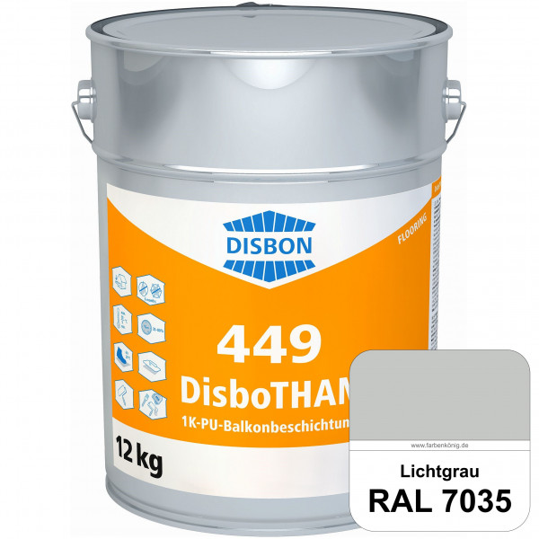 DisboTHAN 449 1K-PU-Balkonbeschichtung (RAL 7035 Lichtgrau)
