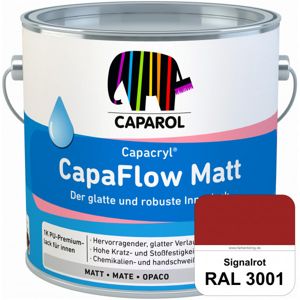 Caparol Capacryl CapaFlow Matt (RAL 3001 Signalrot)