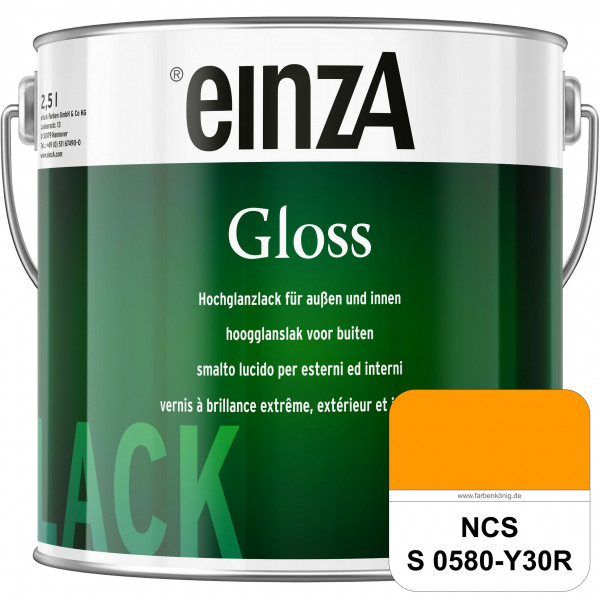 einzA Gloss (NCS S 0580-Y30R) Hochwertiger Alkydharzlack in Premium-Qualität, hochglänzend.