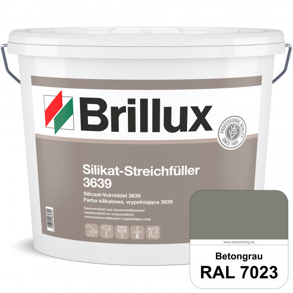 Silikat-Streichfüller ELF 3639 (RAL 7023 Betongrau) Wetterbeständiger, gebrauchsfertiger Streichfüll