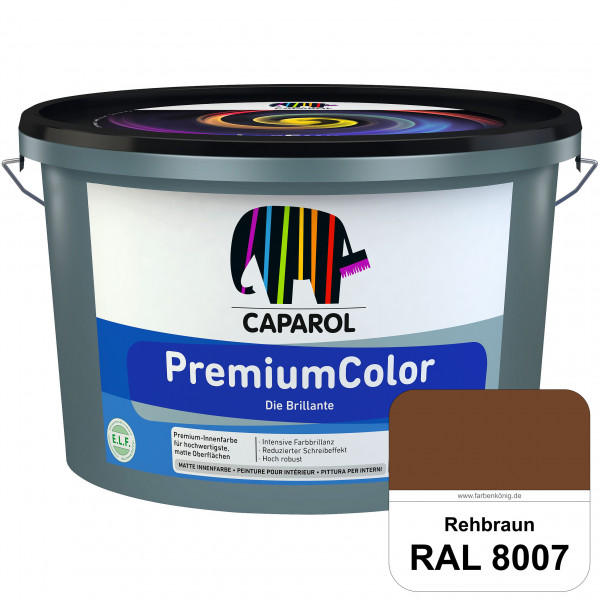 PremiumColor (RAL 8007 Rehbraun) Premium Farbbrillanz & hohe Strapazierfähigkeit