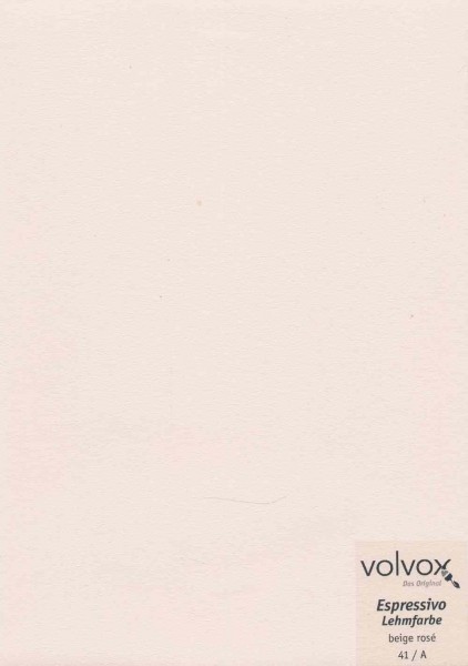 Volvox Espressivo Lehmfarbe - beige rosé