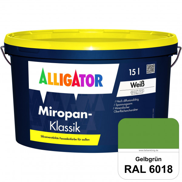 Miropan-Klassik (RAL 6018 Gelbgrün)