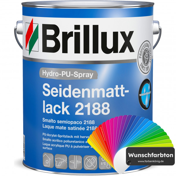 Hydro-PU-Spray Seidenmattlack 2188 (Wunschfarbton)