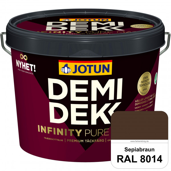 DEMIDEKK Infinity Pure Mat (RAL 8014 Sepiabraun) - ersetzt Demidekk Ultimate Helmatt
