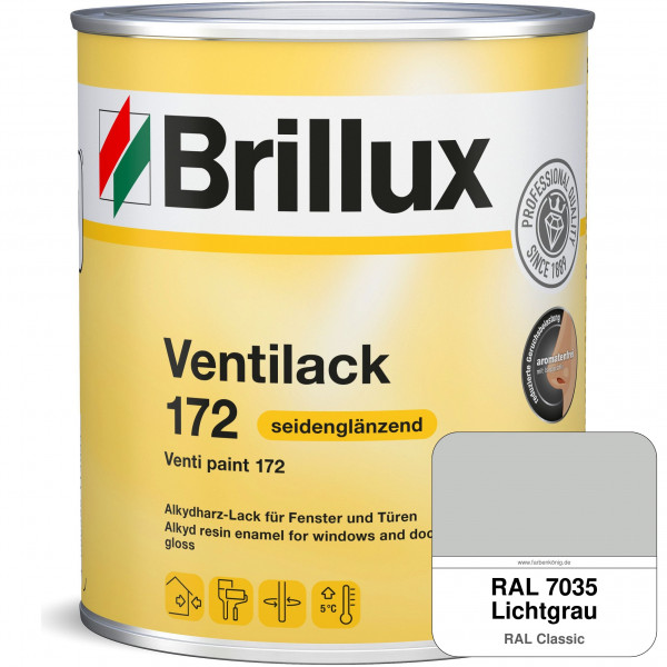 Ventilack Seidenglanz 172 (RAL 7035 Lichtgrau)