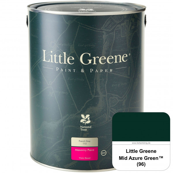 Intelligent Masonry Paint (96 Mid Azure Green)
