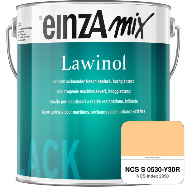 einzA Lawinol hochglänzend (NCS S 0530-Y30R)