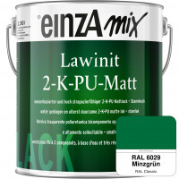 einzA Lawinit 2-K-PU Matt Stammlack (RAL 6029 Minzgrün)
