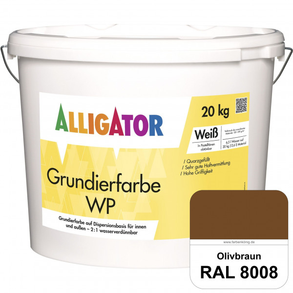 Grundierfarbe WP (RAL 8008 Olivbraun)