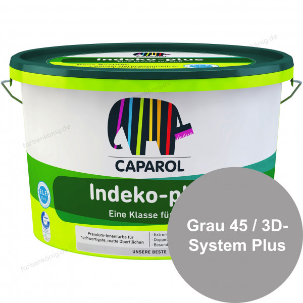 Indeko-plus (B-Ware) - 5 Liter (Grau 45 - 3D- System Plus)