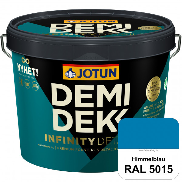 DEMIDEKK Infinity Details - Deckender Holzschutz (RAL 5015 Himmelblau)