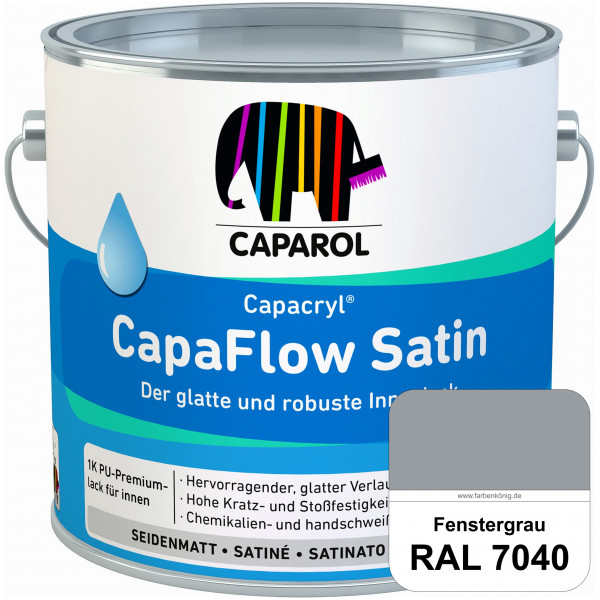 Caparol Capacryl CapaFlow Satin (RAL 7040 Fenstergrau)